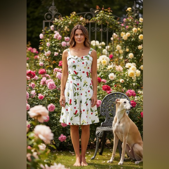 Vintage Dresses & Skirts - Maggie Tang, vintage 90s cherry dress